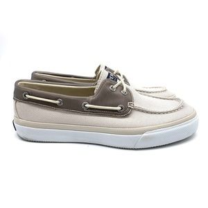 Sperry Top-Sider Cream Chino Boat Shoe